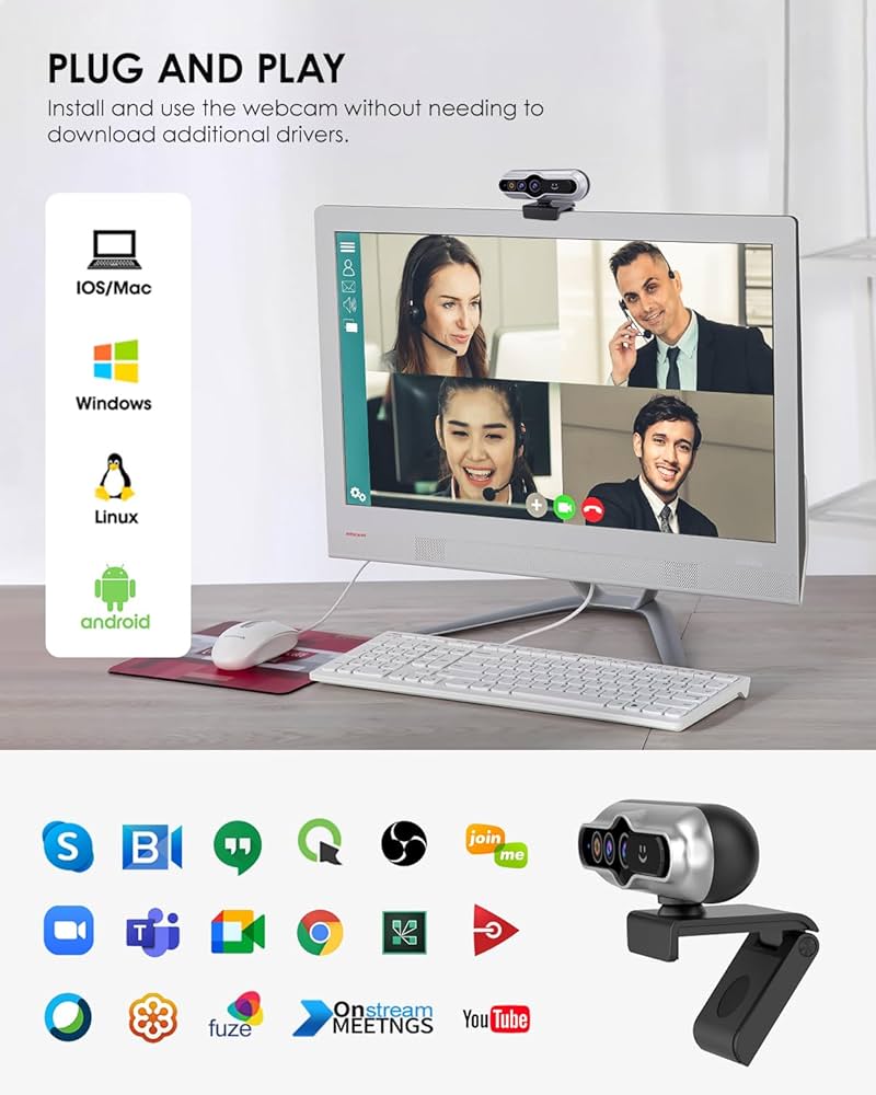 MOERTEK 2K ウェブカメラ Windows Hello 顔認識 MOERTEK 2K ウェブカメラ Windows Hello 顔認識 - メルカリ